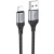 кабель hoco x102 usb - lightning 2.4a/1m (чорний) 