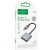 перехідник hoco upa34 type-c - type-c power + jack 3.5 (сірий) 