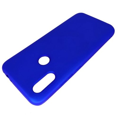 Купить силіконовий чохол soft silicone case для xiaomi redmi 7 - blue онлайн