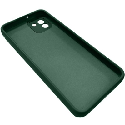 Купить силіконовий чохол soft silicone casevsmagnet ring для samsung a035 galaxy a03 - dark green онлайн