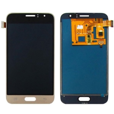 дисплей для samsung j120 galaxy j1 (2016) з золотим тачскріном (oled)