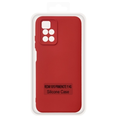 Купить чохол soft silicone case full для xiaomi redmi 10/redmi 10 prime (red) онлайн