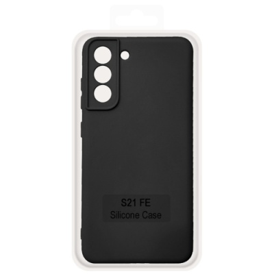 Купить чохол soft silicone case full для samsung g990 galaxy s21 fe (black) онлайн