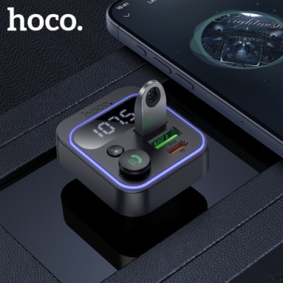 FM Модулятор Hoco E85 (Чорний)
