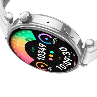 смарт-годинник xo gt4 mini amoled (срібний) 