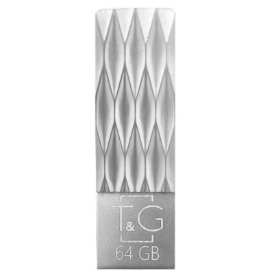 usb флеш-накопичувач tg 64gb metal 103 (сталевий) 