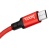 кабель hoco x14 times speed usb - microusb 2.4a/2m (червоно-чорний) 