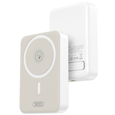 додаткова батарея power bank xo pr231 with magsafe 15w + pd20w 10000 mah (білий) 