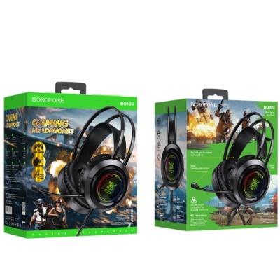 навушники для комп'ютера borofone bo103 pc (чорний) 