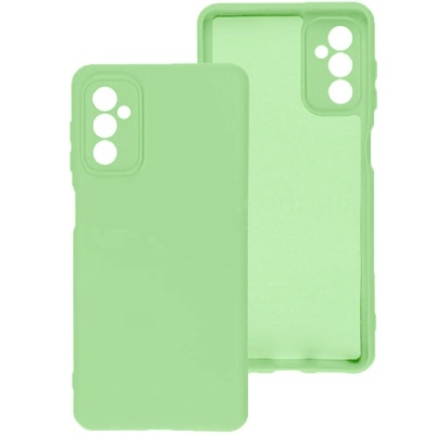 Купить чохол soft silicone case full для samsung m526 galaxy m52 5g (салатовий) онлайн