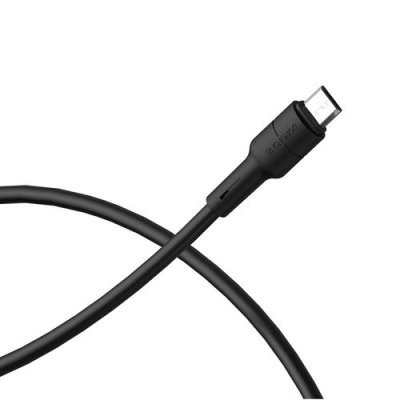 кабель borofone bx30 silicone usb - microusb 2.4a/1m (чорний) 
