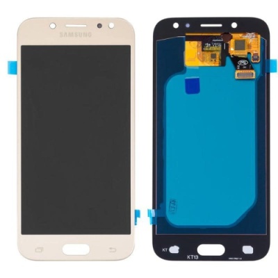 дисплей для samsung j530 galaxy j5 (2017) з золотим тачскріном oled