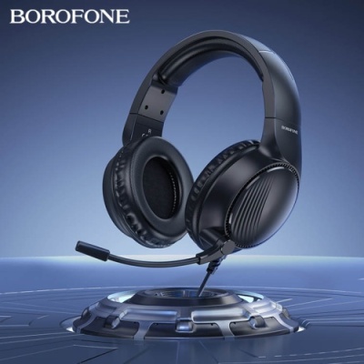 навушники для комп'ютера borofone bo109 bountiful (чорний) 