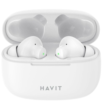 бездротові навушники (tws) havit tw967 (білий) 