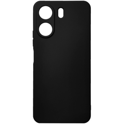 Купить силіконовий чохол soft silicone case для xiaomi redmi 13c/poco c65 (чорний) онлайн