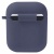 Купить чохол silicone case with fibra для навушників airpods 1/2 (lavander grey) онлайн