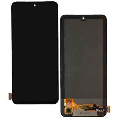 дисплей для xiaomi redmi note 10 4g, note 10s, poco m5s з чорним тачскріном (oled)