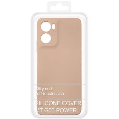 Купить чохол soft silicone case full для motorola g06 (пудра) онлайн