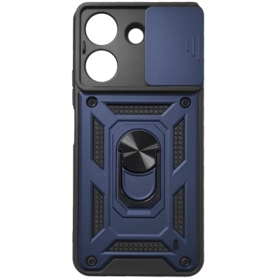 Купить чохол-накладка armor magnet camshield для xiaomi redmi 13c/poco c65 - dark blue онлайн