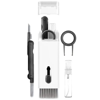 набір для чищення гаджетів 7in1 (біло-сірий) 