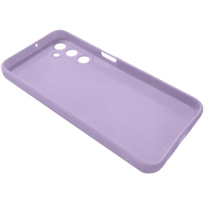 Купить силіконовий чохол soft tpu armor для samsung a256 galaxy a25 5g - light violet онлайн