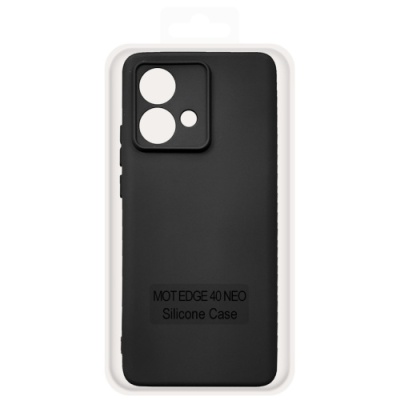 Купить чохол soft silicone case full для motorola edge e40 neo (black) онлайн