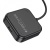 usb hub hoco hb31 easy 4-in-1 converter (usb to usb2.0*4) 1,2m. black 
