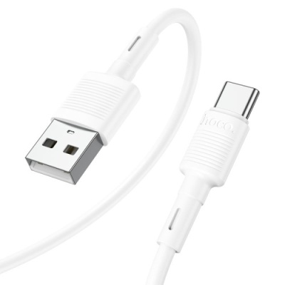 кабель hoco x83 usb - type-c 3a/1m (білий) 