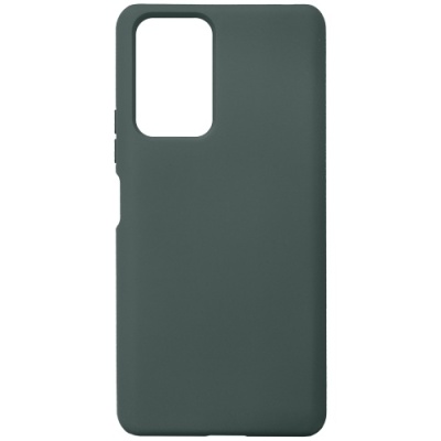 Купить силіконовий чохол soft silicone case для xiaomi redmi note 10 pro - dark green онлайн