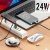 мережевий подовжувач earldom es-sc12 eu 8in1 5xusb + 3xusb-c/1м (білий) 