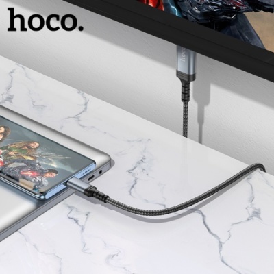 кабель hoco ua43 type-c - hdtv hd (сірий) 