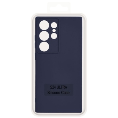 Купить чохол soft silicone case full для samsung s928 galaxy s24 ultra (dark blue) онлайн