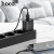 мережевий зарядний пристрій hoco c141a smart dual-port charger set 2usb/2.1a + (usb - type-c) (чорний) 