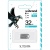 usb флеш-накопичувач wibrand 32gb hawk (срібло) 