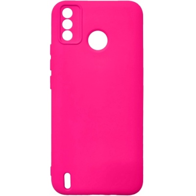Купить чохол soft silicone case full для tecno spark 6 go (малиновий) онлайн