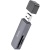 картрідер hoco hb45 spirit 2-in-1 usb2.0 (сірий) 