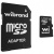 карта пам'яті wibrand microsdxc 128gb uhs-1 u3 10 class + adapter (чорний) 
