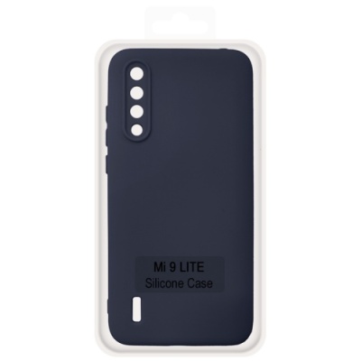 Купить чохол soft silicone case full для xiaomi mi 9 lite (dark blue) онлайн