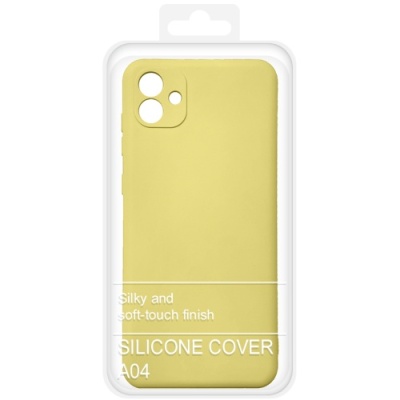 Купить силіконовий чохол soft silicone case для samsung a045 galaxy a04/m136 galaxy m13 5g (лимонний) онлайн
