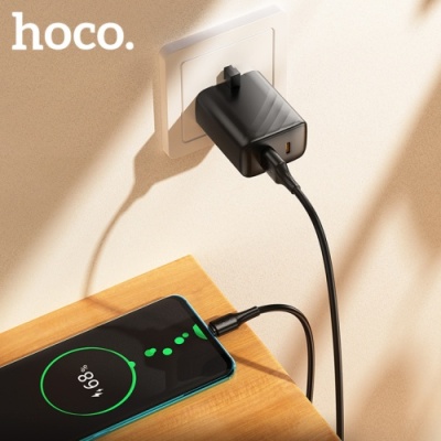 кабель hoco x120 usb - type-c 3.0a/1m (чорний) 