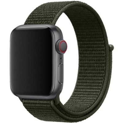 ремінець для apple watch nylon 42/44/45/49 mm (kargo khaki) 