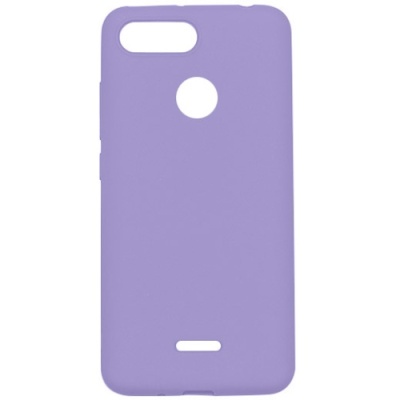 Купить чохол soft silicone case full для xiaomi redmi 6 (бузковий) онлайн