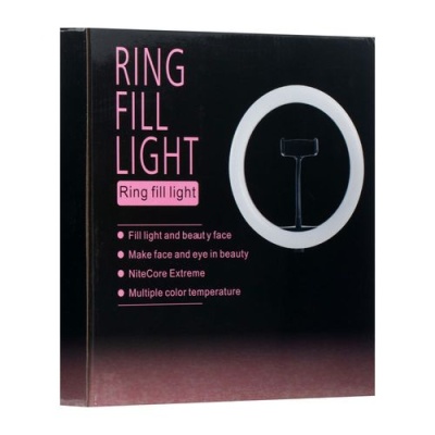 кільцева лампа fill light 26cm (qx-260) 