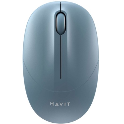 мишка бездротова havit hv-ms54gt тихий клік blue 