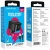 мережевий зарядний пристрій borofone bas21a special 2usb/10.5w/2a + (usb - lightning) (чорний) 