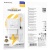 Мережевий Зарядний Пристрій Borofone BAS42A 1USB/18W/QC3.0 + (USB - MicroUSB) (Білий) мережевий зарядний пристрій borofone bas42a 1usb/18w/qc3.0 + (usb - microusb) (білий)