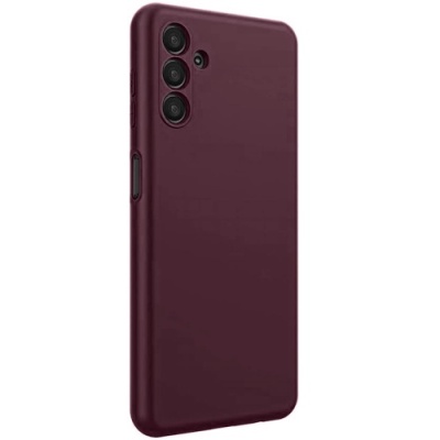 Купить чохол soft silicone case full для samsung a245 galaxy a24 (бордовий) онлайн