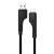 кабель earldom ec-174i soft silicone usb - lightning 3a/1m (чорний) 