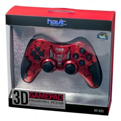 геймпад havit hv-g85 usb red 