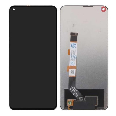 дисплей для xiaomi redmi note 9t, note 9 5g, з чорним тачскріном